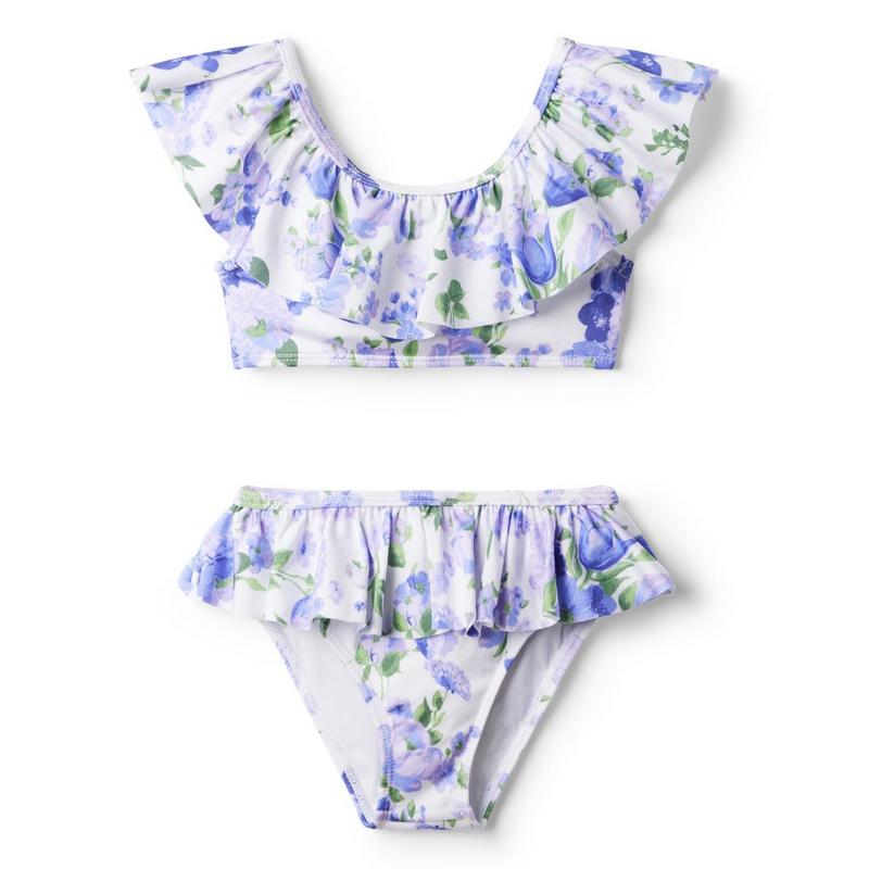 Floral Ruffle Recycled 2-Piece Swimsuit - Janie And Jack